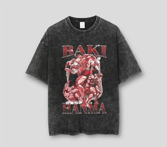 Baki Hanma Gym - Camiseta Oversize